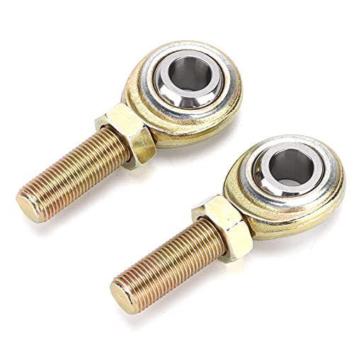 Terminales de rodamiento Heim 1/2 LH de acero inoxidable para motos y ATV 2 uds 6