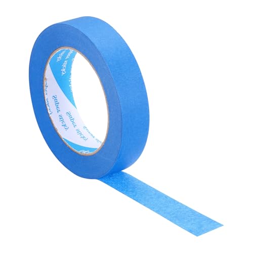 Image of PATIKIL Painters Tape 1 Inch x 55 Yards, Adhesive Masking Tape Blue Paint Tapes for Wall Painting DIY Artist Craft Arts Decoration Labeling