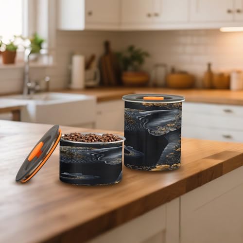 Contenedor hermético para café de acero inoxidable 17oz miniatura 7