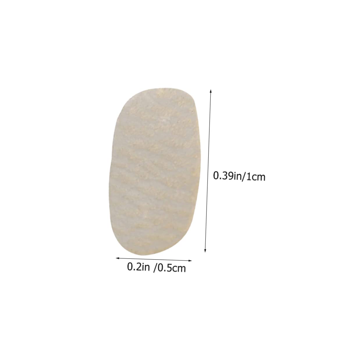 Toddmomy 4pcs Violin Parchment Pads Durable Bridge Pads for Violin Instruments Comfortable String Accessory for Enhanced Playability and Stability