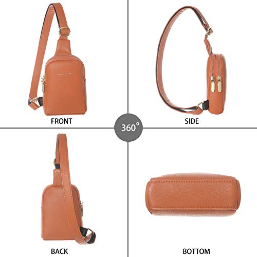 Image of INICAT Lightweight Small Crossbody Sling Bag for Women | Mini Travel Purse,Multi-pocket with Card Slots,Durable Vegan Leather,Everyday Carry