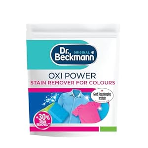 Dr. Beckmann Oxi Power Stain Remover for Colours | Fights +100 stains | 400 g