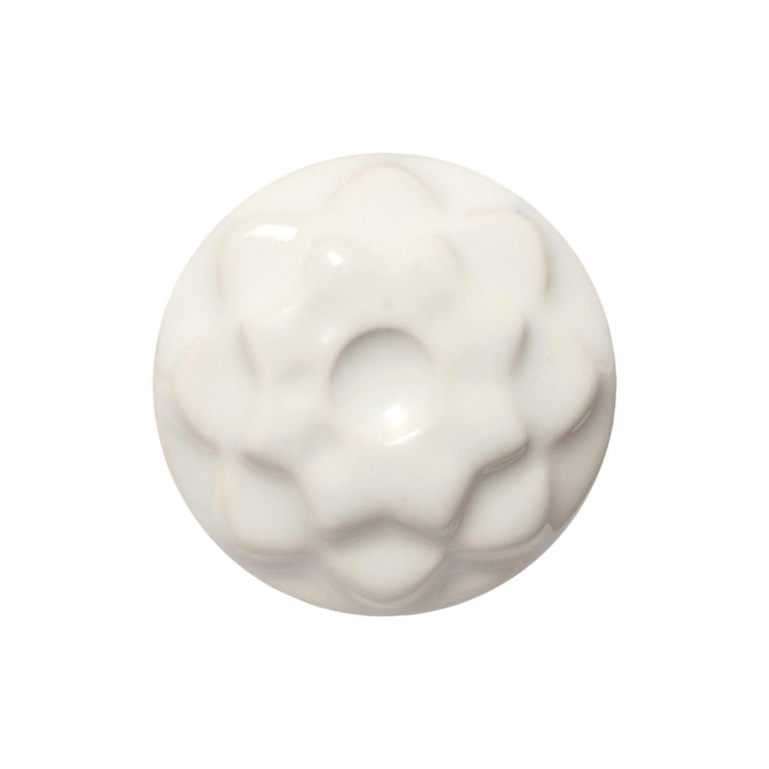 Celadon Glaze Snow C-10 High Fire Lead Free for Pottery Clay, Bisque, Ceramic, 1-Pint