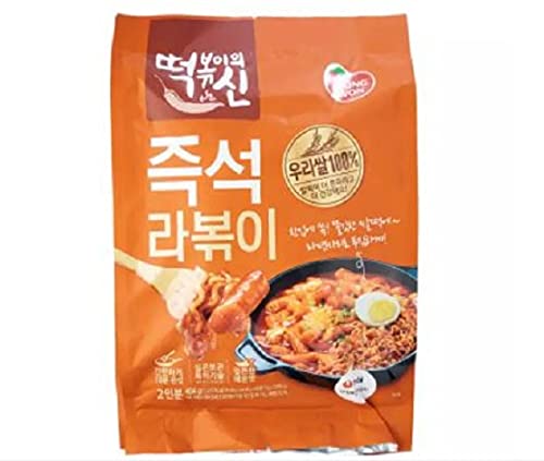 Dongwon Korean Rice Cake Topokki With Ramen - Original 404g - Dongwonâ€™s Rapokki noodle is a fusion of ramyun and tteokbokki (rice cake). With hot and spicy flavor, soft noodle texture, and chewy tteokbokki