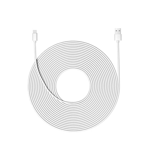 Olort Cavo USB-C di ricambio per fotocamera Furbo a 360° per cani, cavo di alimentazione (1,6 m)