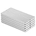 Produktbild Neodym Magnete, 10 Stück Viereckig Ziegel Magnete, 40x10x3mm N52 Super Stark Seltenerdmagnete, Rare Earth Permanentmagnet für DIY Craft Office