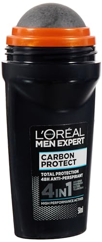 Image of L'Oreal Paris Men'S Expert Carbon Protect Intense Ice Fragrance Roll On (50 Ml)
