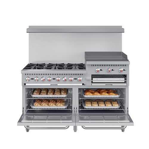 Koolmore KM-CRGB60-LP 60 Inch 6 Burner Commercial Liquid Propane Range thumb #1