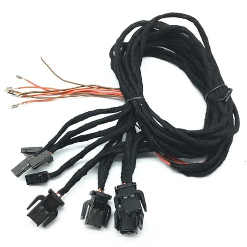 �Z���T�[�R�l�N�^�[ Compatible With A1 A2 A3 A4 B7 B8 A5 A6 C6 C7 A7 A8 Q3 Q5 Q7 �ԓ��h�A���C�g�E�F���J�������v�P�[�u�����C���[�v���O�ɑΉ�(4 door)