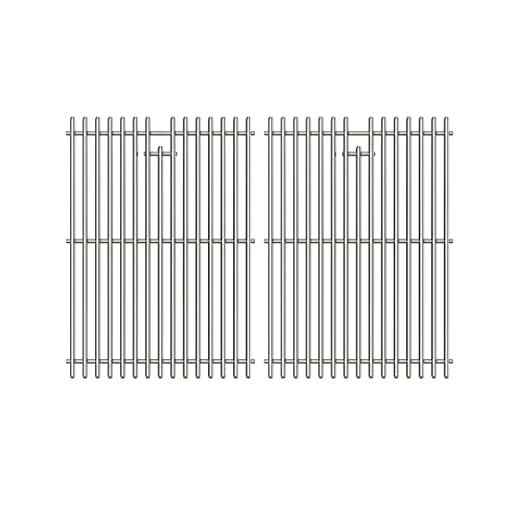 17''Grill Grates for Nexgrill 720-0830H 720-0783E, 720-0888N, 720-0888, 720-0697,Stainless Steel Cooking Grates for Charbroil 463241113, 463449914, Kenmore 720-0670A, 41516106210 Gas Grill,2 Pack