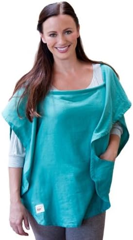 Poncho Baby Nursing Cover, Oval Emerald, 2-Count