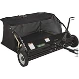 Strongway 42in.W Lawn Sweeper - 13 Cu. Ft. Capacity