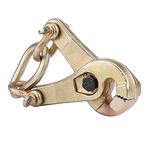 3-Ton Auto Body Repair Clamp - Heavy Duty Self-Tightening Scissor Clamp with Serrated Jaws for Vehicle Dent Removal, Car Frame Straightening Tool for Professional Collision Repair