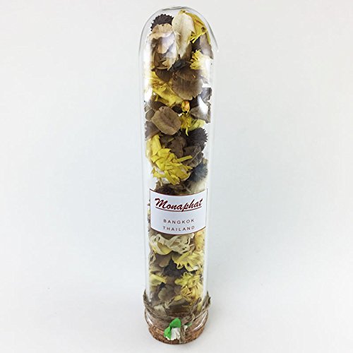 MONAPHAT The Beautiful Glass Bottle Design Decorative with ORCHID Fragrance Potpourri #PR-0910