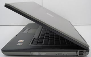 DELL Latitude D531 Laptop with 1.8GHz Dual Core CPU, 2GB RAM, 80GB Hard Drive, DVD/CDRW Optical Drive, Built-In Wifi, and Windows Vista Business