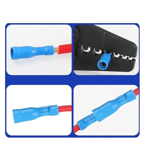 Connecteurs électriques isolés de haute précision 100Pcs - 4
