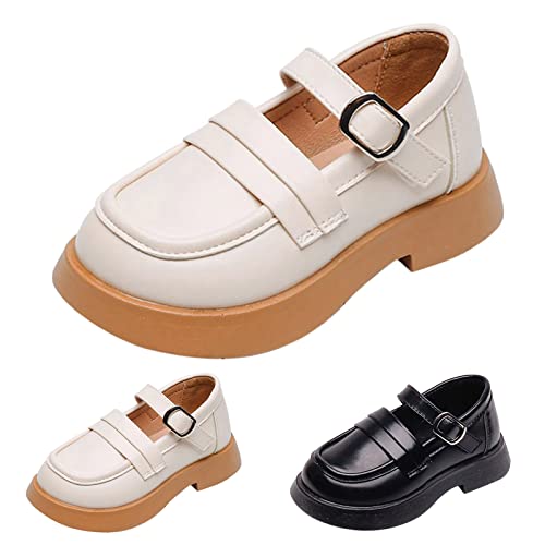 Fashion Four Seasons Children Casual Shoes Thick Bottom Non Slip Round Toe Buckle Shallow Mouth Girls Snow Boots3