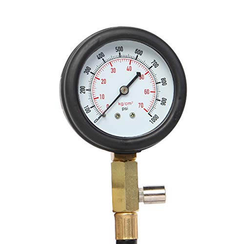 24Pcs Diesel Engine Compression Tester Automotive Tool Gauge Set 0-1000 Psi Cylinder Compression For Car And Truck #TOP2