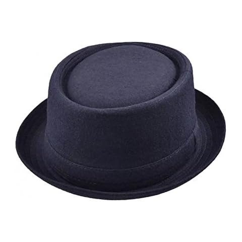 Maz Woolmix Pork Pie Hat - Navy (57cm) Cover