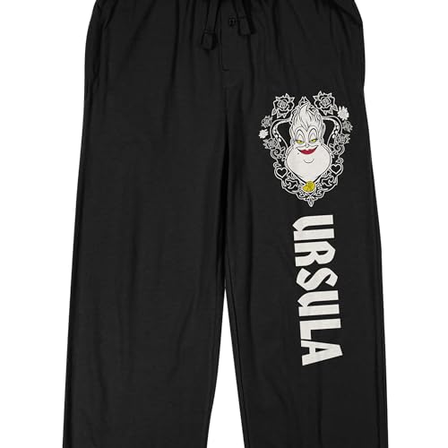 Disney Villains Ursula Men's Black Sleep Pajama Pants2