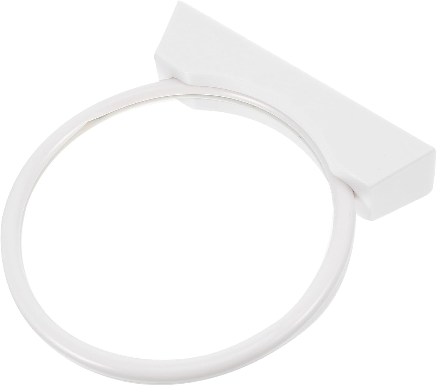 Mikikit DIY Moving Sand Art Picture Kit Round White Frame Desktop Decoration Relaxing Calming Gift for Home Office with Fine Workmanship