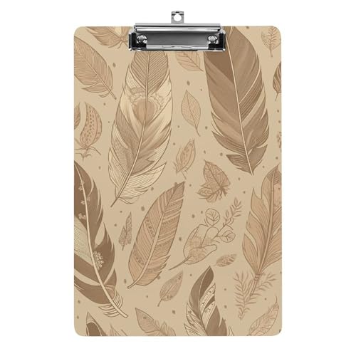 Porte-bloc durable en acrylique de qualité supérieure format A4 beige