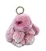 Süße Kaninchen Hase Schlüsselanhänger Taschenanhänger Auto Dekor Geschenk Valentinstag Muttertag Ostern Schule 15x9cm (Pink)