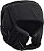 RDX Headguard for Boxing Training - Matte Black Padded Head Guard for Face, Cheeks & Ear Protection-Headgear for Grappling, MMA, Muay Thai, Kickboxing, Karate, BJJ, Taekwondo, Fighting, Martial Arts