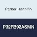 Parker Hannifin P32FB93QSMN Series P32FB Aluminum Global Modular Compact Coalescing Filter, 1 ? Element with DPI, Metal Bowl with Sight Gauge, Manual Drain and Without Mounting Bracket, 3/8" NPT Port