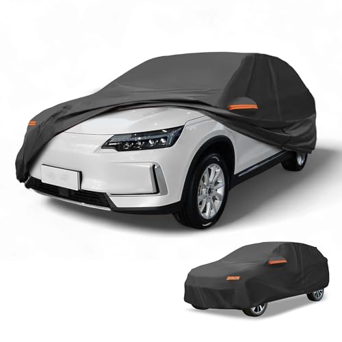 Housse voiture Kia EV6 anti-UV bâche étanche pluie et soleil noir