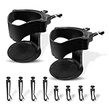 KITUREK Cup Holder for Car, Multi-Function Car Cup Holder Organizer, Car Trash Can, Hanging Cup Holder Expander for Car Air Vents, Vehicle Beverage Organizer Suitable for Cars Trucks (2 PCS)