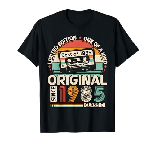 Original 1985 40 años regalo cumpleaños para hombres mujeres Camiseta