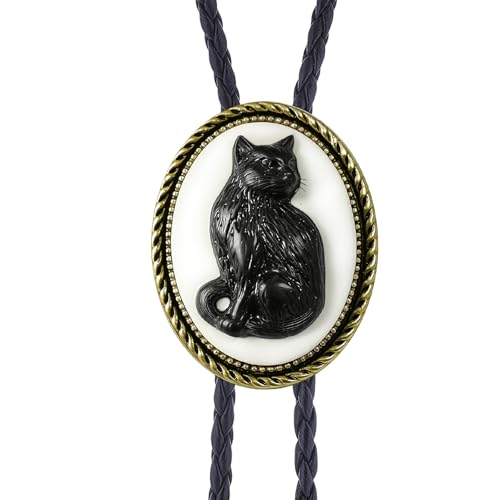 Image of Jeilwiy Bolo Tie for Men, Western Bolero Tie Cowboy Ties Native American Cowgirl Bolo Tie Accessories for Men Women