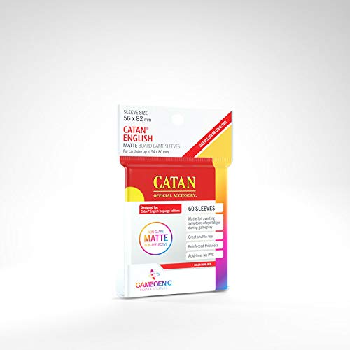 Gamegen - Matte Catan-Sized Sleeves 56 x 82 mm Cover