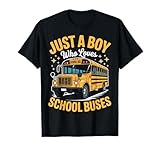 Photo Gallery bus solo un ragazzo che ama scuolabus divertente maglietta Photo Gallery bus solo un ragazzo che ama scuolabus divertente maglietta