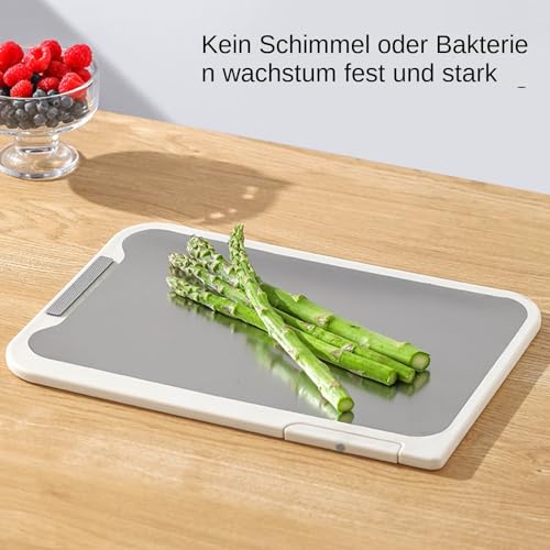 Planche à découper en acier inoxydable de préparation alimentaire - 4