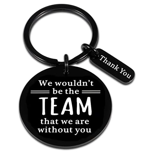 Employee Appreciation Coworker Leaving Gifts Thank You Keychain Office Gifts for Women Men Boss Leader Mentor Team Gifts for Coach Bosses Day Retirement Going Away Farewell Goodbye Christmas Presents