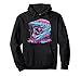 Motocross Helmet Drip Melt Graphic Dirt Bike Racing Pullover Hoodie