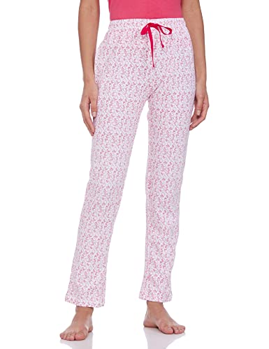 Image of Rupa Women's Cotton Hearts Pajama Set Pack of 1 (1353A02-SALMON-XXL Salmon 2XL)