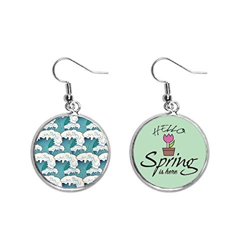 Pendientes ukiyo-e ligeros que no pesan: joyas de onda clásica