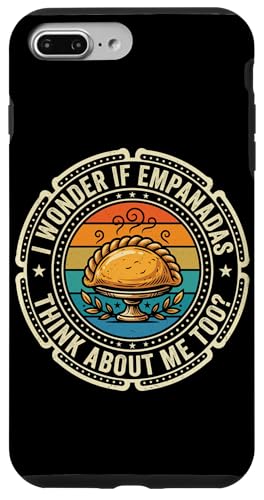 ���g���o�b�W I Wonder If Empanadas Think About Me Food �X�}�z�P�[�X iPhone 7 Plus/8 Plus �p