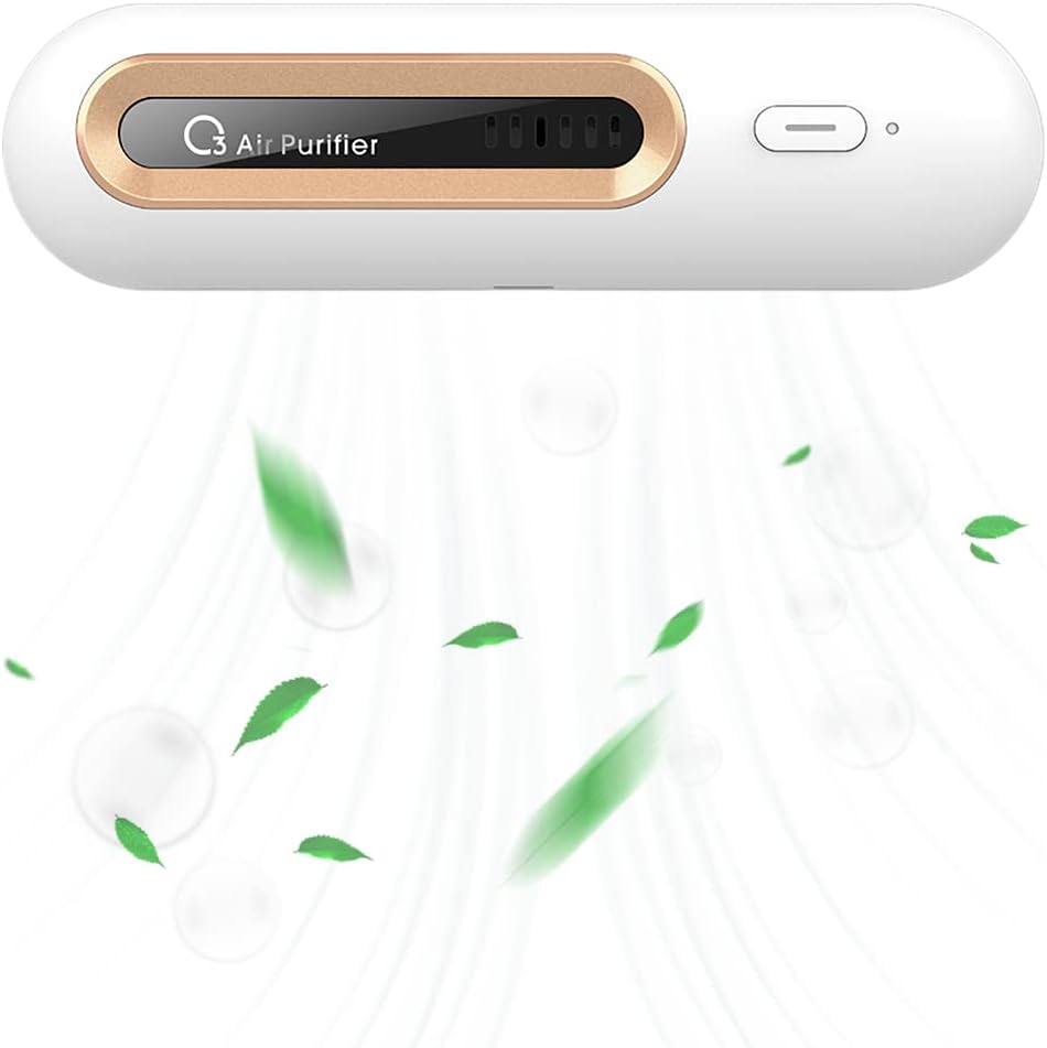 PUNELE Mini USB Fridge Deodoriser and Freshener, Ozone Generators, Refrigerator Air Purifier Fresh Food Preservation Deodorizing Disinfection USB Charging for Fridge Car Shoe Closet Wardrobe【WBTY】