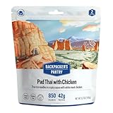 Backpacker's Pantry Pad Thai with Chicken | Freeze Dried Backpacking & Camping Food | 42 Grams of Protein | Gluten Free | 1 Count