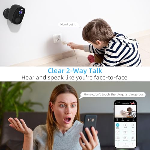 Rraycom W1 4-Pack 2K Battery-Powered Security Camera (Dual-band WiFi, No Forced Subscription) — view 8
