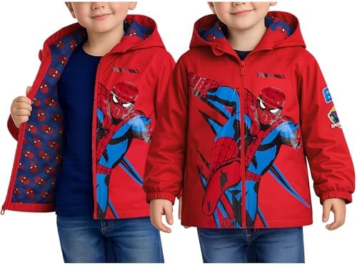Amazon | ディズニーボーイズスパイダーマンレインジャケットカーズ