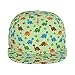 Unisex Adult Funny Dinosaur Pattern Baseball Cap Snapback Dad Hat for Camping Golf Outdoor Activities, Fashionable Adjustable Snap Military Cap, One Size Fits Most