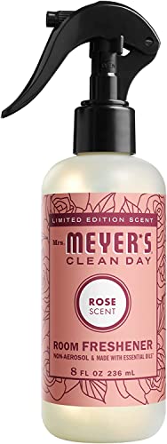 Mrs. Meyer’s Clean Day Room Freshener Spray, Rose Scent, Limited Edition Scent, Contains Essential Oils 8 Fl Oz (Pack Of 2) #TOP1
