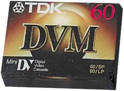 TDK Electronics DVM60MES10 DVM 60 Minute Digital Video Cassette for Camcorder 10 Pack (Discontinued by Manufacturer)