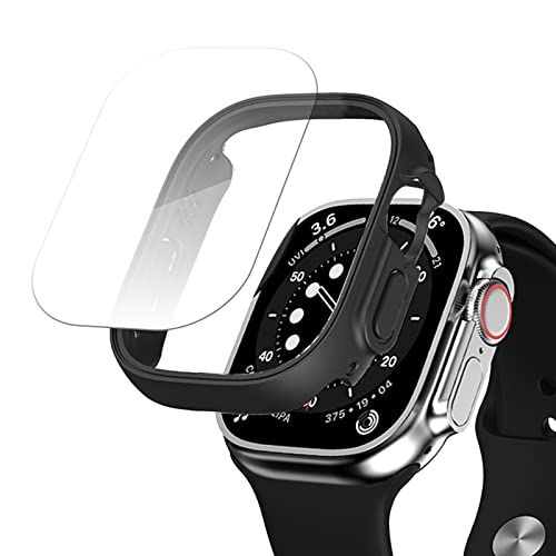 BELIYO 対応 Apple Watch ケース Ultra 3/2/1 Apple Watch ケース フレーム アップルウォッチ ケース 側面保護 衝撃防止 液晶部分覆わないタイプ 高耐久 高透過率 装着簡単 Apple Watch カバー バンパー