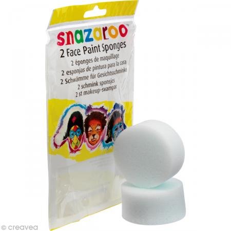 Snazaroo Face Paint Sponges 2 pack